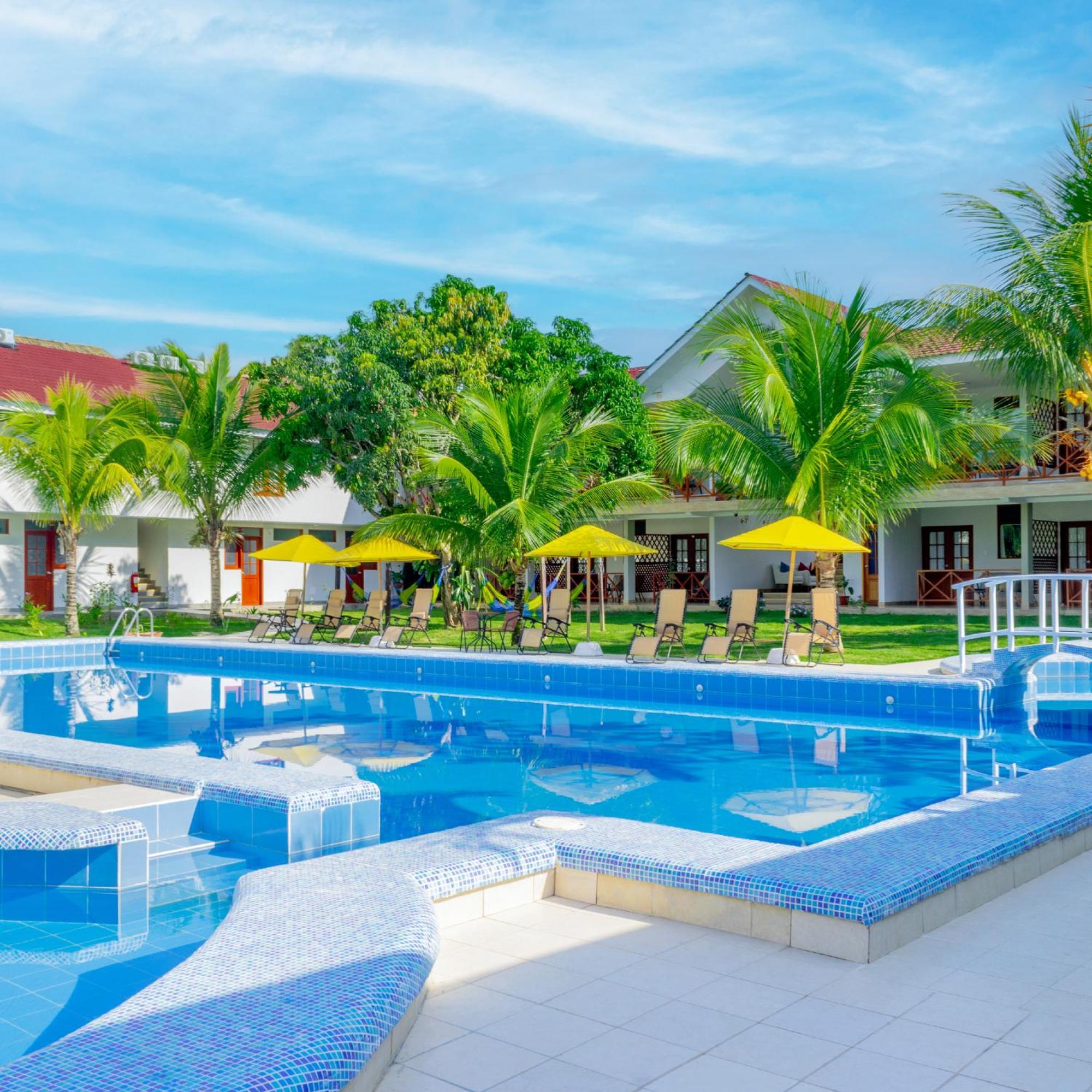 Laguna Azul Hotel & Suites Sauce Dış mekan fotoğraf